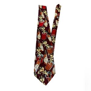 Tabasco Bloody Mary Hot Sauce 100% Silk Tie
